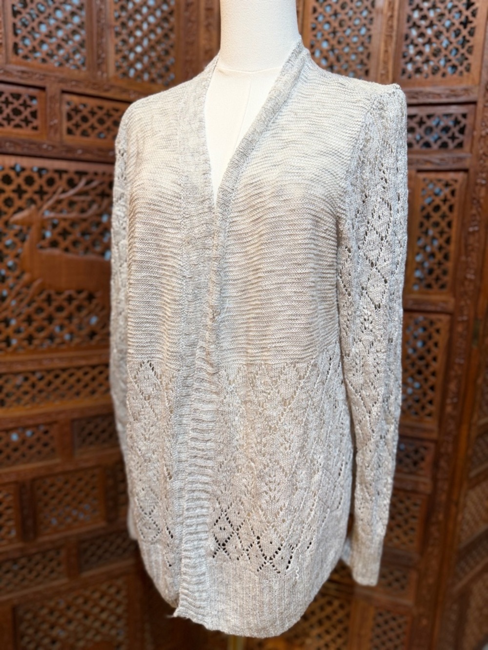 Light Open-Front Women's Knit Cardigan Sweater Maurice’s xxl